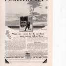 California vintage Print Ad March 1928 California vintage Print Ad March 1928