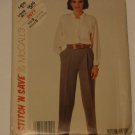 McCalls Sewing Pattern # 2677 Misses Shirt and Pants