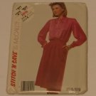 McCalls Sewing Pattern # 2615 Misses Blouse and Skirt