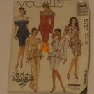 McCalls Sewing Pattern # 5727 Misses 2 Piece Dress