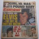 National Examiner Magazine January 27, 1987 Elvis the day he shot his Doctor