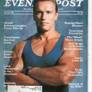 Saturday Evening Post March 1989 Arnold Schwarzenegger Funny Side Up Saturday Evening Post March 1989 Arnold Schwarzenegger Funny Side Up