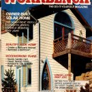 Workbench Magazine April 1987 Owner Built Solar Home