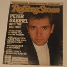 Rolling Stone Magazine January 29, 1987 Peter Gabriel Hit the Big Time