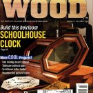 Better Home and Gardens Wood Magazine October 1999 Heirloom Schoolhouse Clock