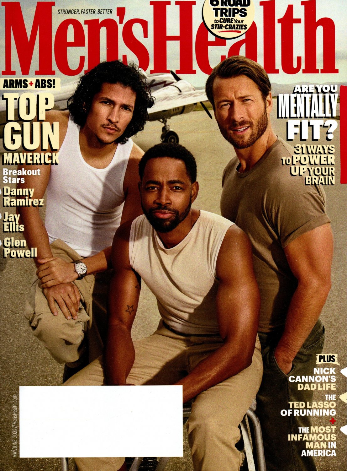 Men's Health Magazine May/June 2022 Top Gun Break Out Stars