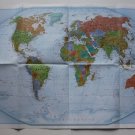 Folding Map The World Satelite Map National Geographic 2015