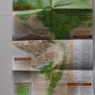 Folding Map National Geographic Egypt's Nile Valley 1994
