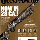 Guns & Ammo Magazine March 2022 Now in 28 GA Benelli Super Black Eagle 3