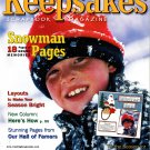 Creating Keepsakes Magazine December 2000 January 2001 Snowman Pages