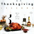 Bon Appetit Magazine November 2017 Thanksgiving Lessons