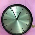Seiko Quartz Ship's Clock  Metal and Brass Seikosha Inc Japan