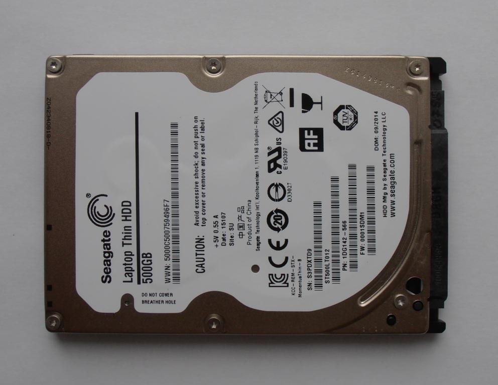 Seagate ST500LT012 1DG142 Hard Drive 0001SDM1 SU 500Gb 2.5 SATA Donor ...