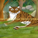 A Peaceful Rest (Tiger Print)