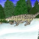 Chasing a Dream (Snow Leopard Print)