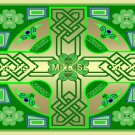 Clover Cross (Celtic knot) Print