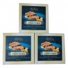 Three Box Bartons Peanut Caramel Crisp Clusters Smooth Milk Chocolatey Confection