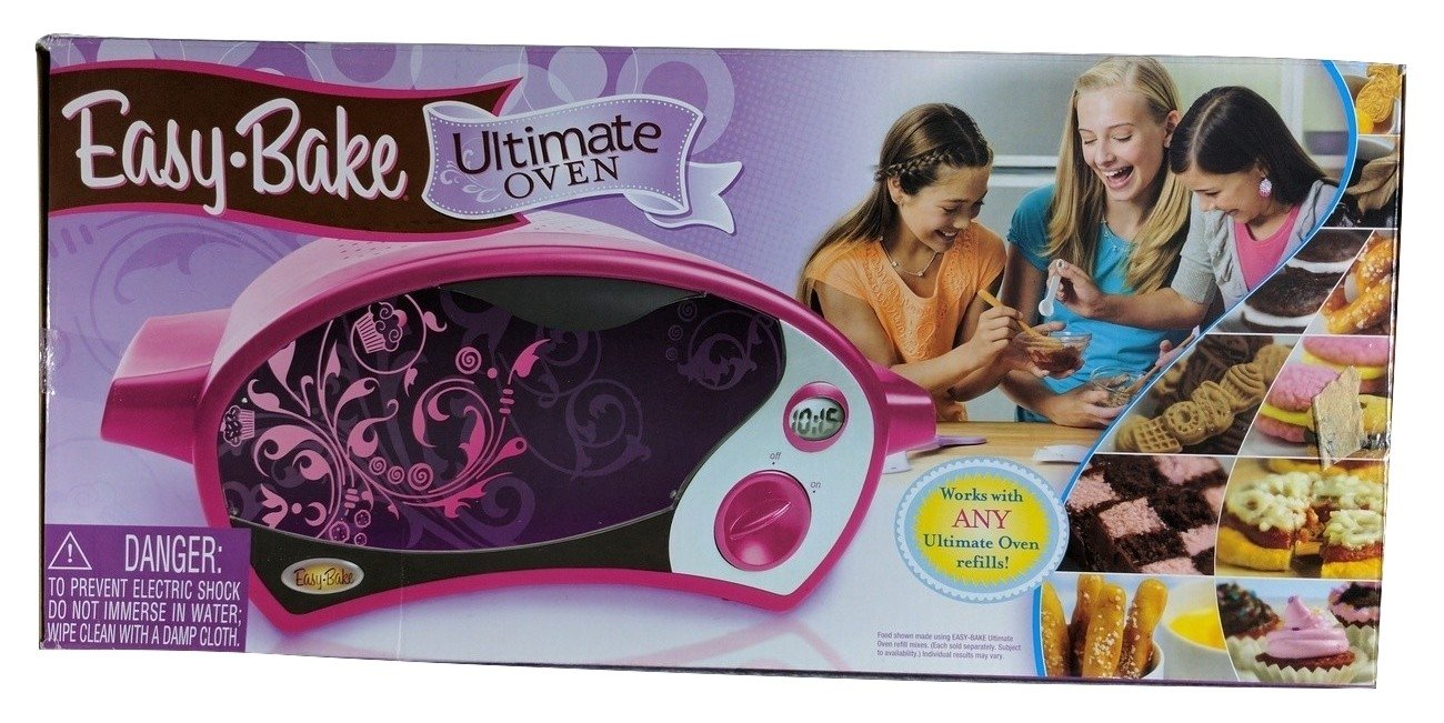New Hasbro Easy Bake Ultimate Oven With Bonus Pack Edition Color Magenta 