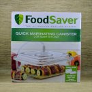 New, FoodSaver, Quick Marinating Canister, Vacuum Sealing, 2.25 Quart(2.1 Liter)