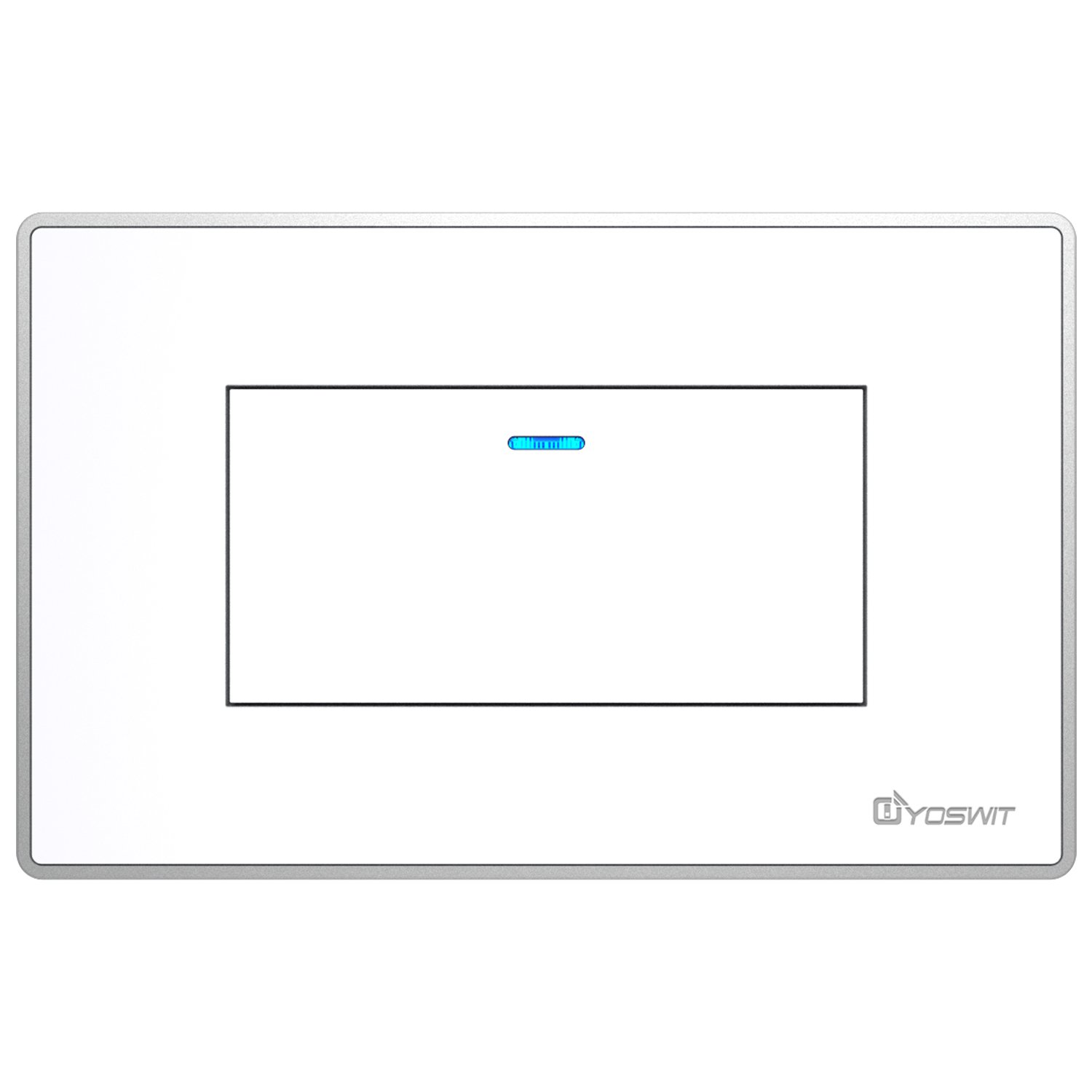 Bluetooth Smart On/Off Switch 1 Gang (Socket 118) Silver Mix