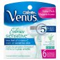 Gillette Venus Embrace Sensitive Women's Razor Blade Refills, 6 count