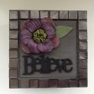 Decorated Box Polymer Clay Flower