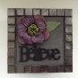 Decorated Box Polymer Clay Flower