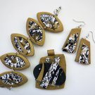 Jewelry Set - Black & Gold