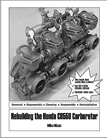 Rebuilding the Honda CB550 Carburetor