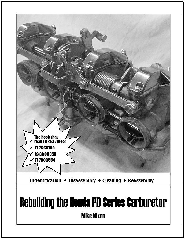 Rebuilding the Honda PD Carburetor