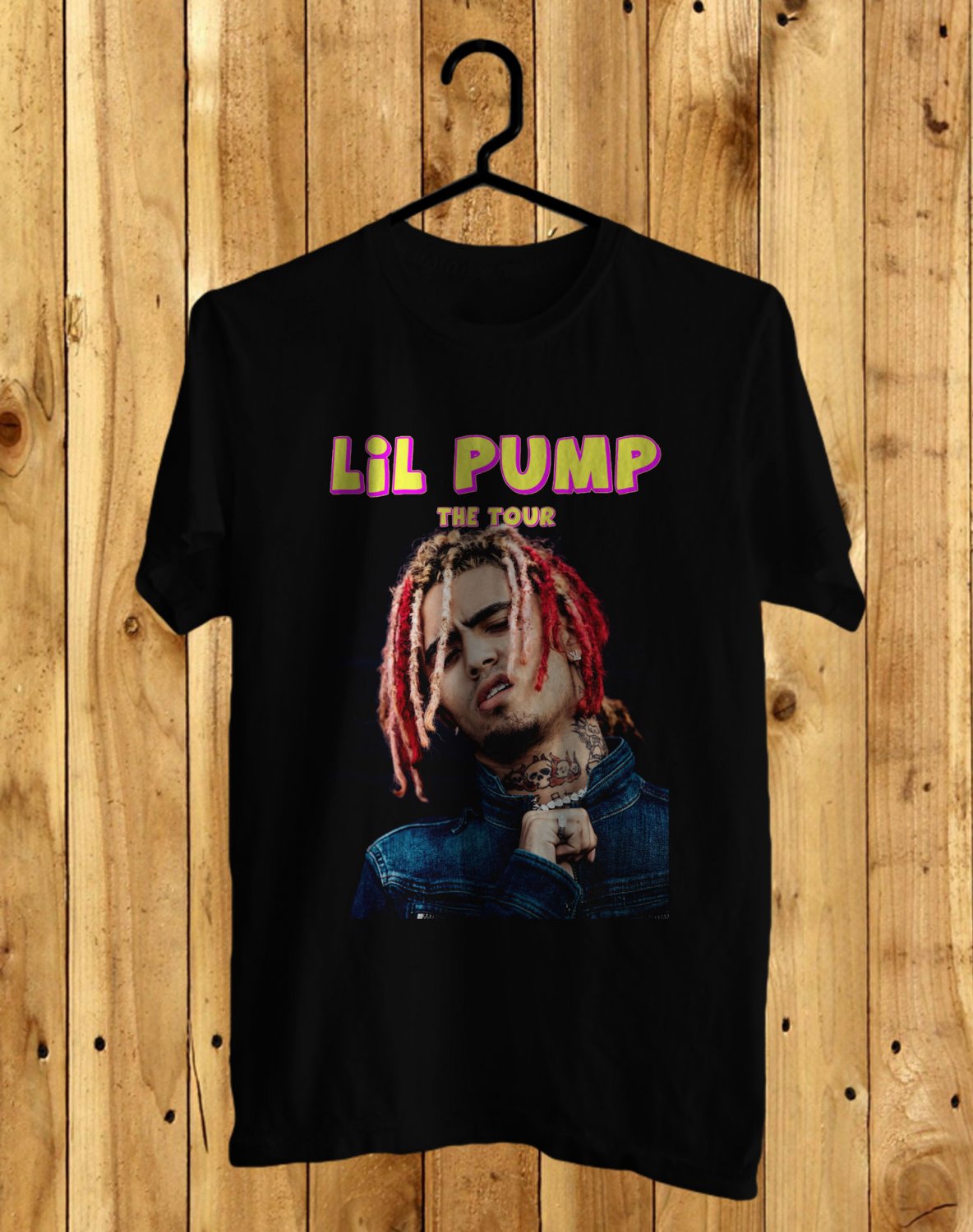 lil pump australia lil pump the tour 2018 black tee s front side by complexart z1 lil pump australia lil pump the tour 2018 black tee s front side by complexart z1
