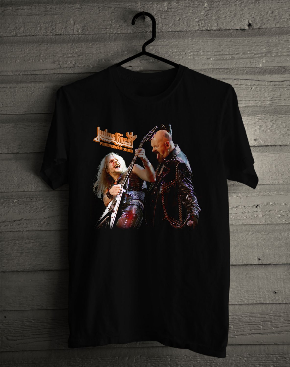 judas priest firepower tour shirt