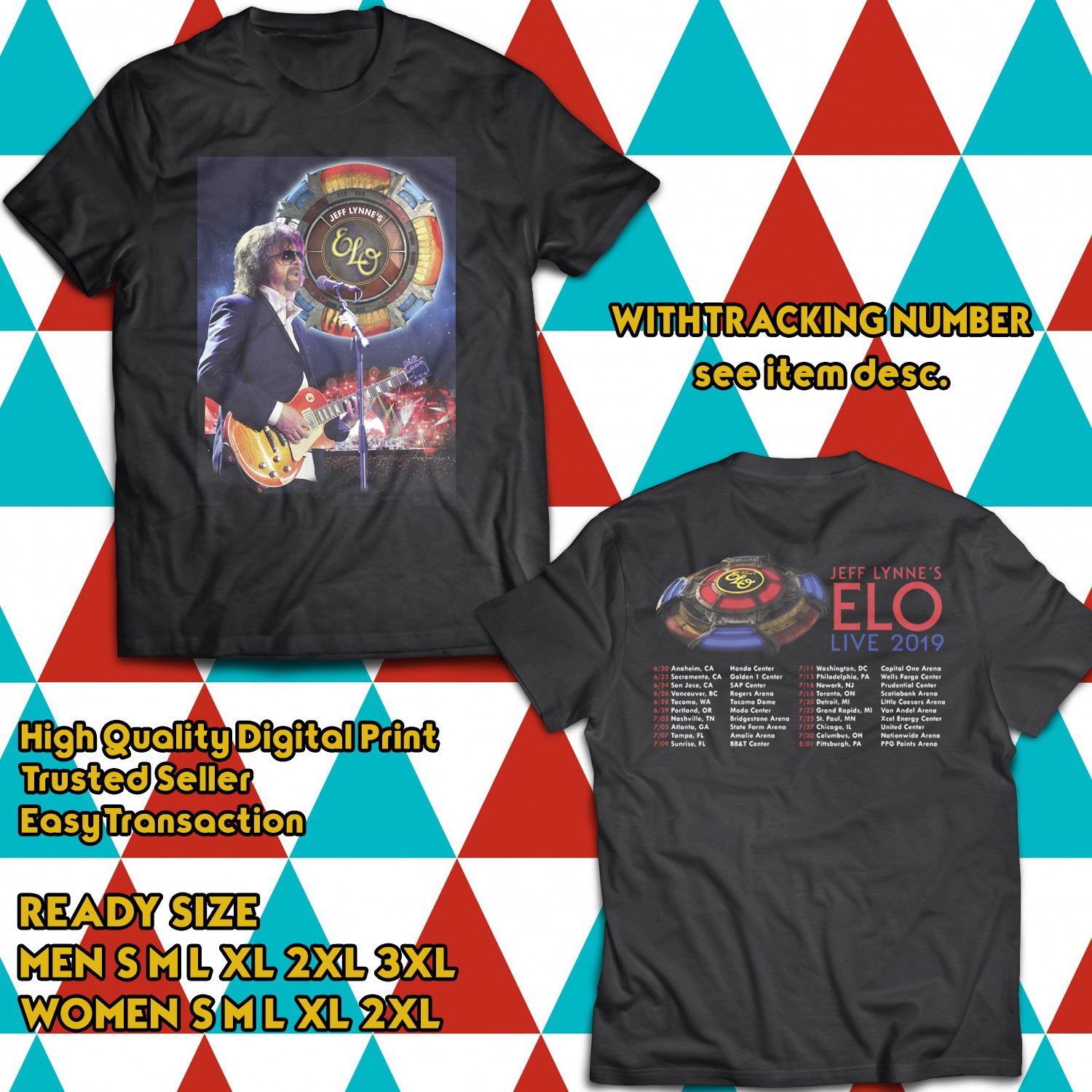 elo 2019 tour shirt