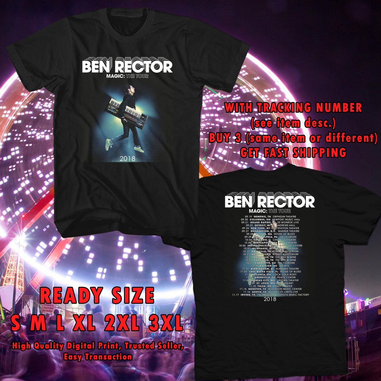 ben rector magic shirt