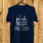 P!NK SUMMER CARNIVAL AUSTRALIA TOUR DATE 2024 FRONT SIDE BLUE NAVY TEE ADL01