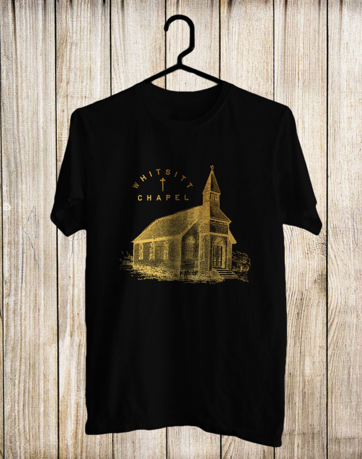 JELLY ROLL WHITSITT CHAPEL FRONT SIDE BLACK TEE ADL01