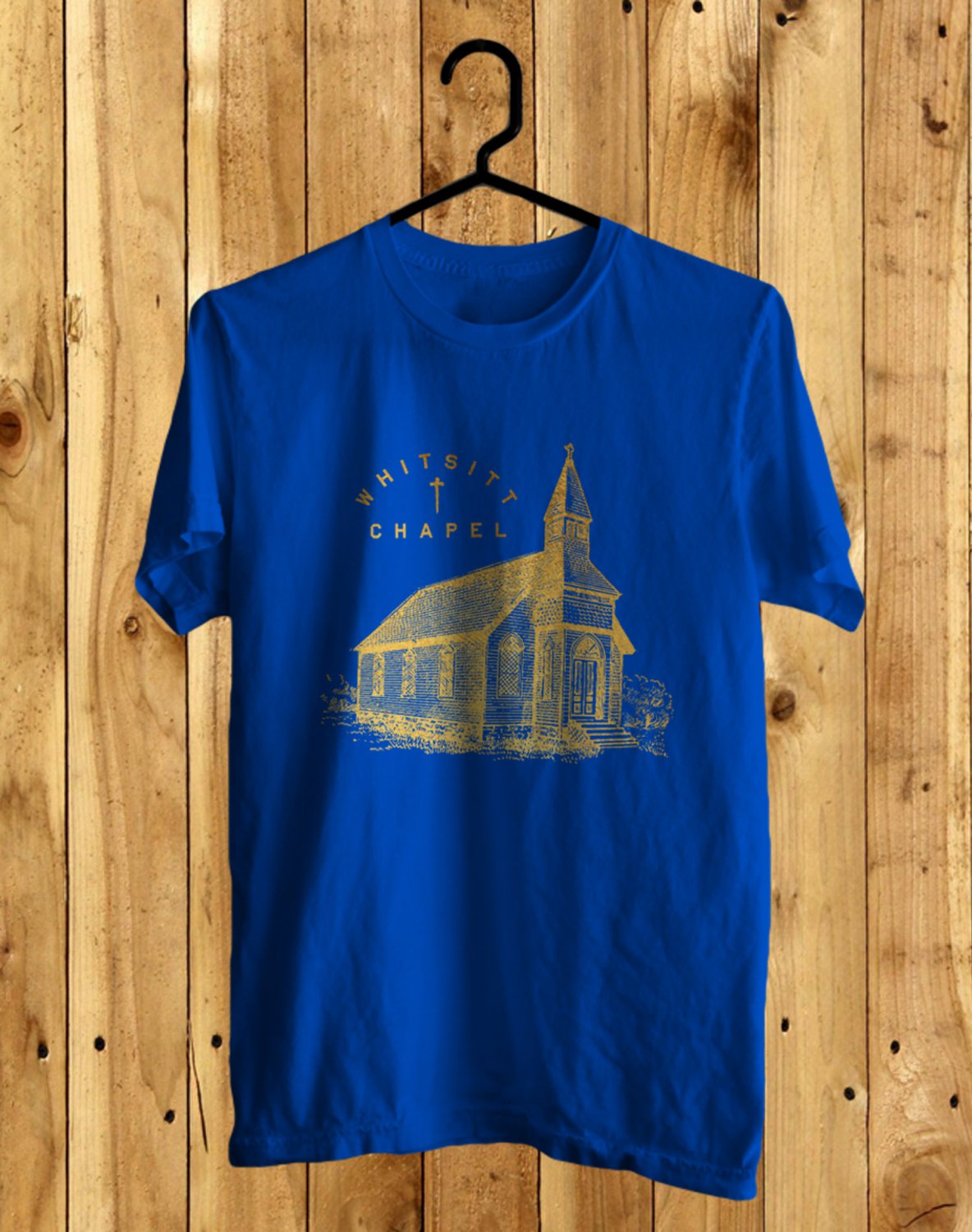 JELLY ROLL WHITSITT CHAPEL FRONT SIDE BLUE TEE ADL01