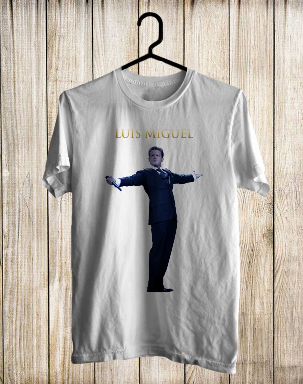 LUIS MIGUEL PERFORM FRONT SIDE WHITE TEE ADL01