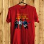 JONAS BROTHERS 5 ALBUM 1 NIGHT WORLD TOUR 2023 FRONT SIDE RED TEE ADL01
