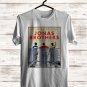 JONAS BROTHERS 5 ALBUM 1 NIGHT WORLD TOUR DATE 2023 FRONT SIDE WHITE TEE ADL01