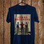 JONAS BROTHERS 5 ALBUM 1 NIGHT WORLD TOUR DATE 2024 FRONT SIDE NAVY TEE ADL01
