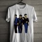 JONAS BROTHERS POP ART FRONT SIDE WHITE TEE ADL01