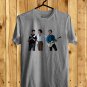JONAS BROTHERS POSTER FRONT SIDE GREY TEE ADL01