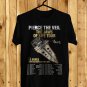 PIERCE THE VEIL THE JAWS OF LIFE FALL TOUR DATE 2023 FRONT SIDE BLACK TEE ADL01