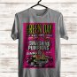 GREEN DAY THE SAVIORS N.AMERICA TOUR 2024 FRONT SIDE GREY UNISEX TEE ADL01