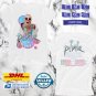 PINK SUMMER CARNIVAL AUSTRALIA TOUR 2024, PINK TOUR, PINK FAN T SHIRT,UNISEX WHITE TEE ADL01