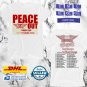 AEROSMITH PEACE OUT FAREWELL TOUR 2024, AEROSMITH TOUR,UNISEX WHITE TEE ADL01