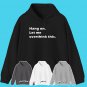 HANG ON LET ME OVERTHINK THIS TEXT WITH STROKE HOODIE, UNISEX HOODIE, TRENDING HOODIE ADL01