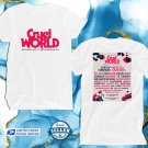 CRUEL WORLD MUSIC FESTIVAL 2025, CRUEL WORLD FESTIVAL, UNISEX WHITE TEE ADL01