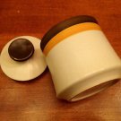 Vintage MCM Sugar Pot or Salt Cellar with Lid | Arrowstone Made in Japan